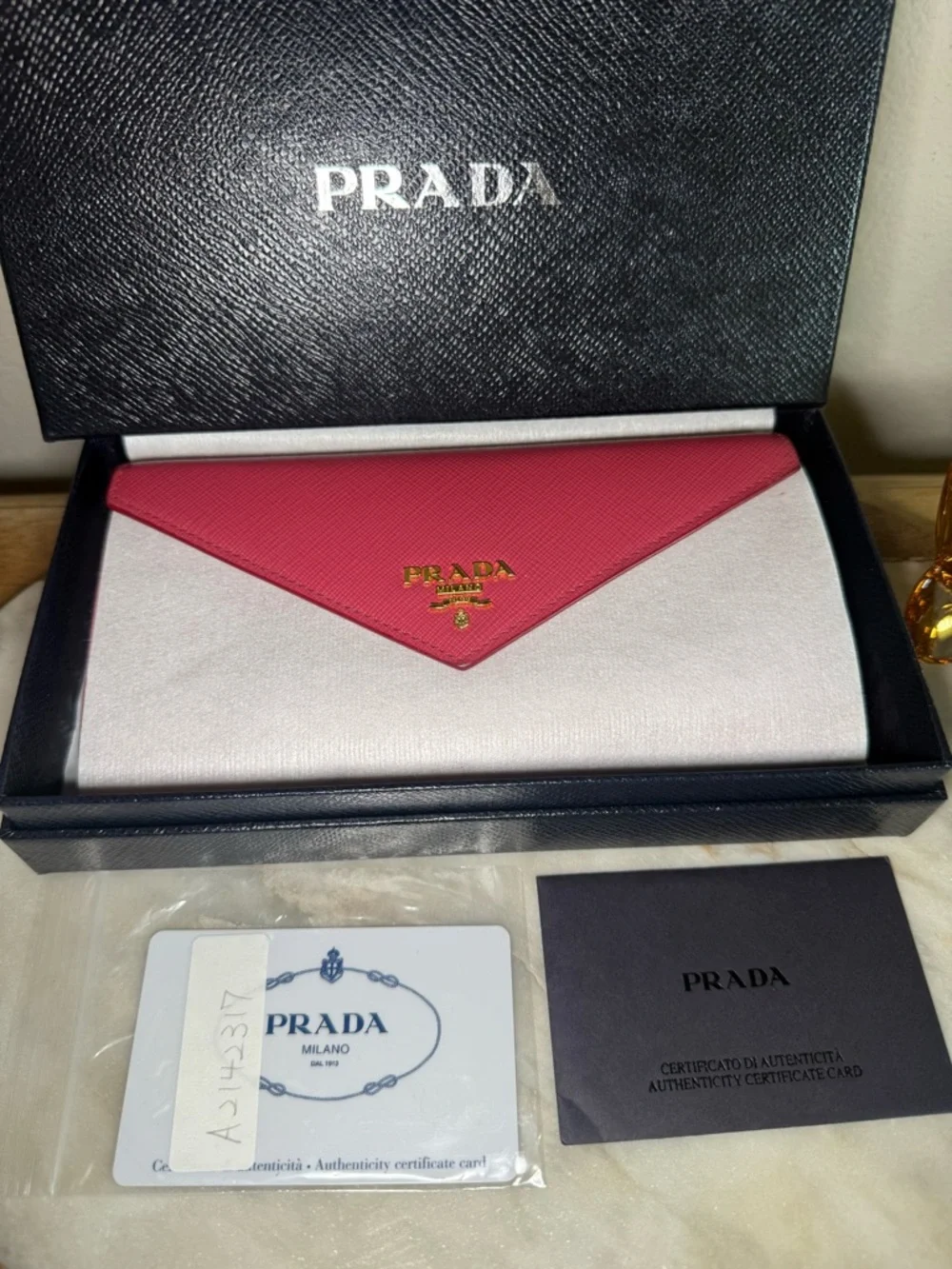 PRADA Envelope Style Long Wallet 🌸 - Picture 4 of 6
